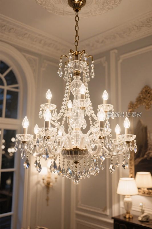 室内水晶吊灯装饰