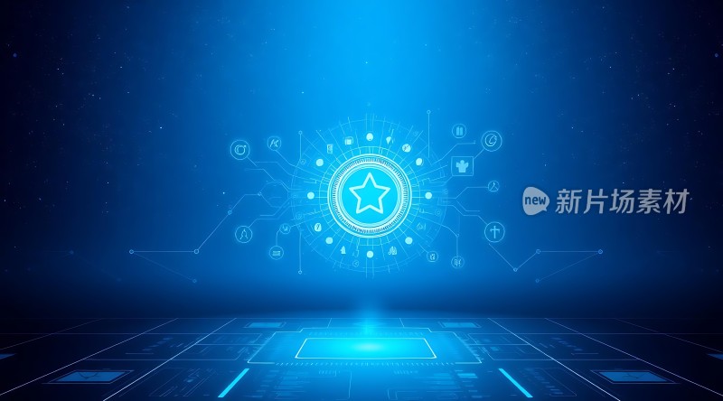 未来科技新片场素材