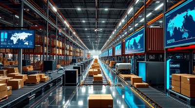 智能物流中心高效运转的仓储系统