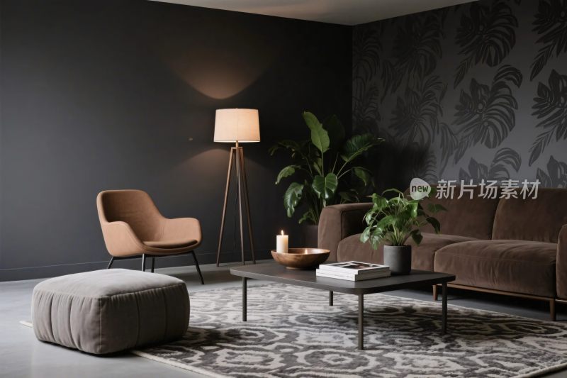 现代简约客厅布置