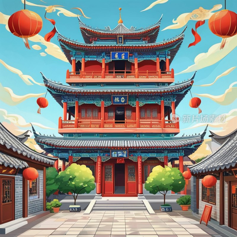 青州古城魁星楼