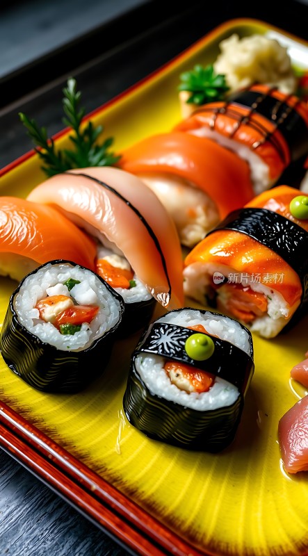 寿司盛宴美味呈现