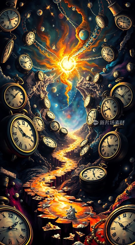 时空交错时钟与宇宙之旅