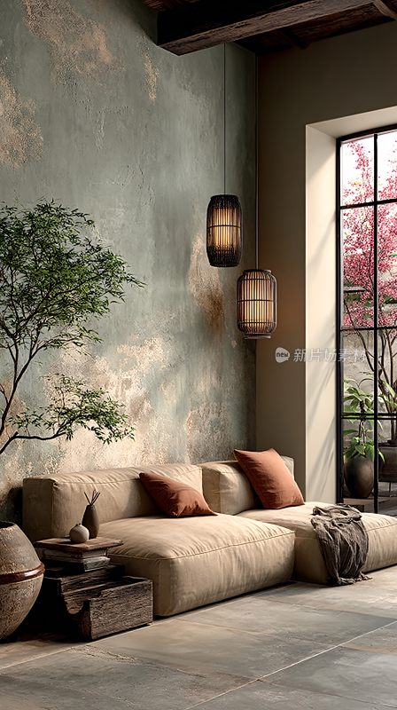 简约风室内客厅场景