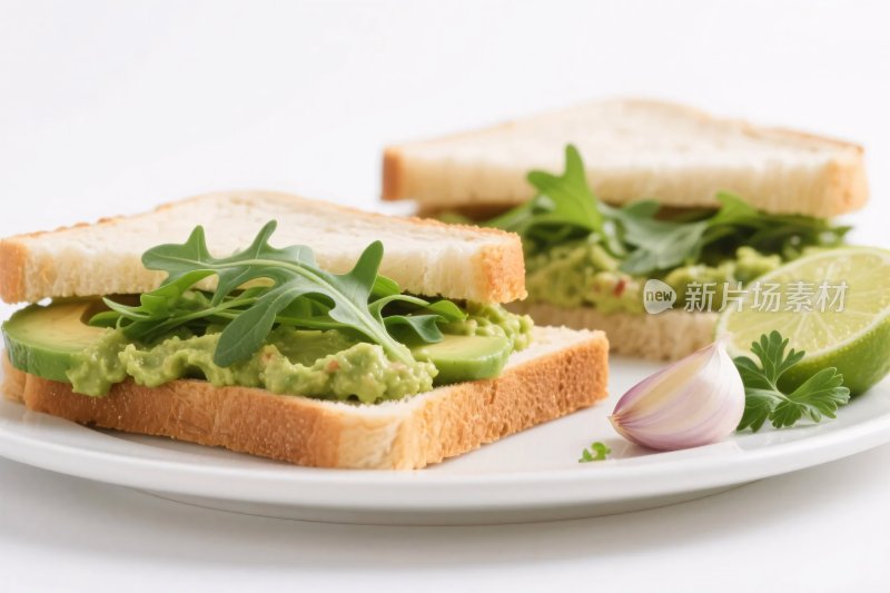 美味牛油果三明治