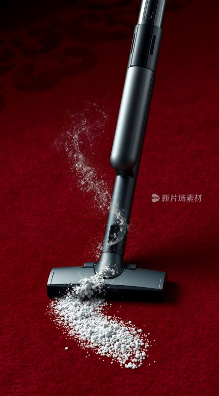 新片场素材 吸尘器清洁地毯