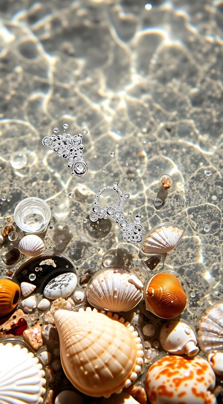 阳光下的贝壳世界