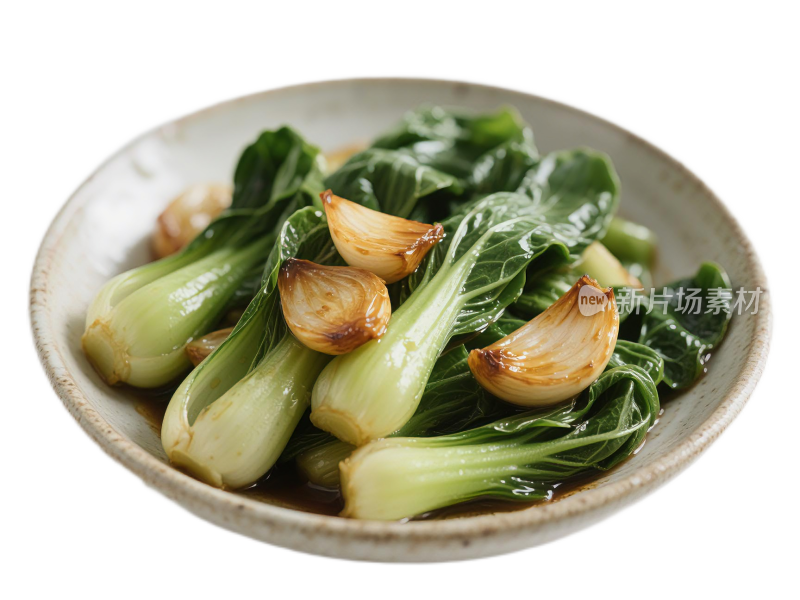 炒青菜免抠素材