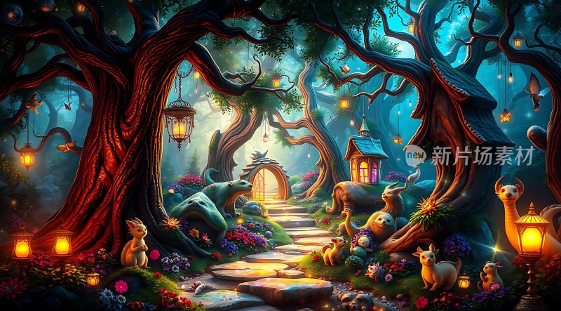 精灵森林秘境之旅