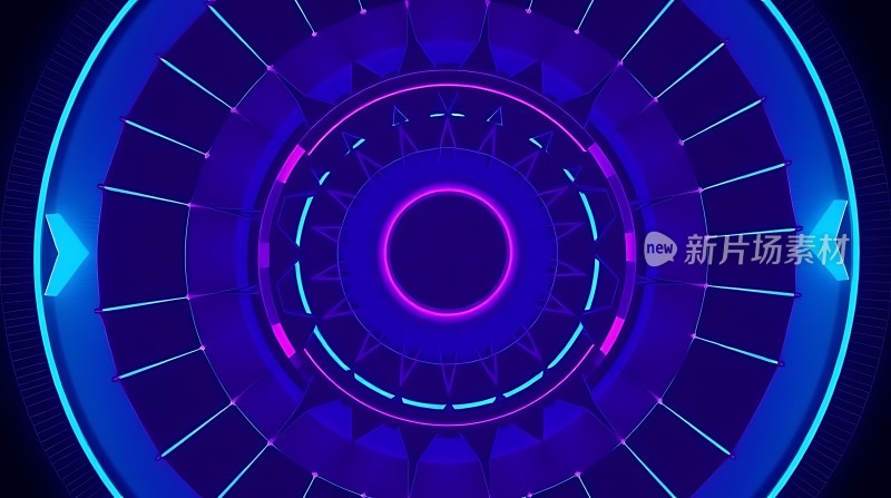 未来科技感光效设计