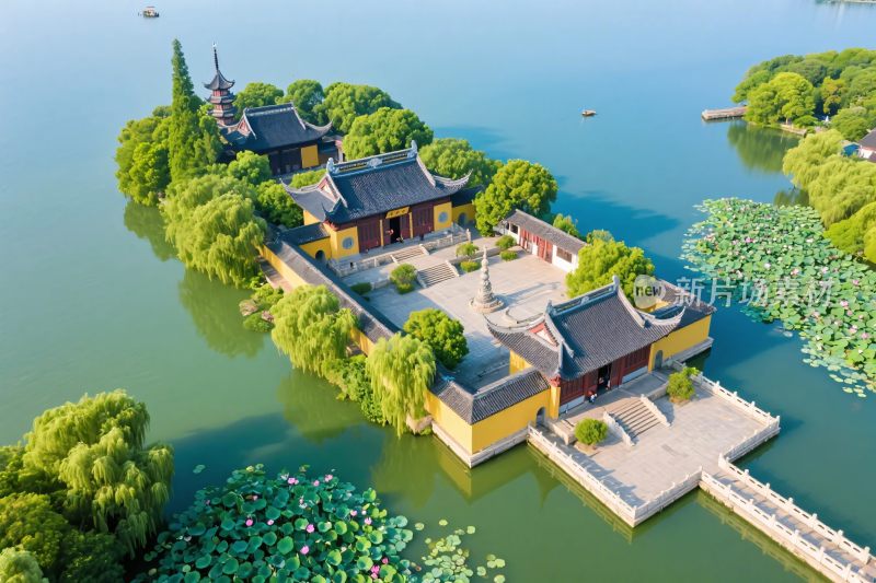 江南古建水景风光