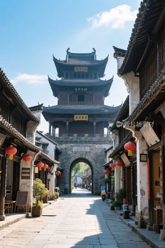 古城门古建筑风景