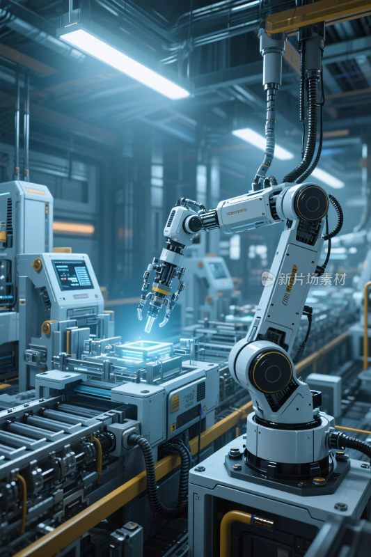 工业机械臂操作场景