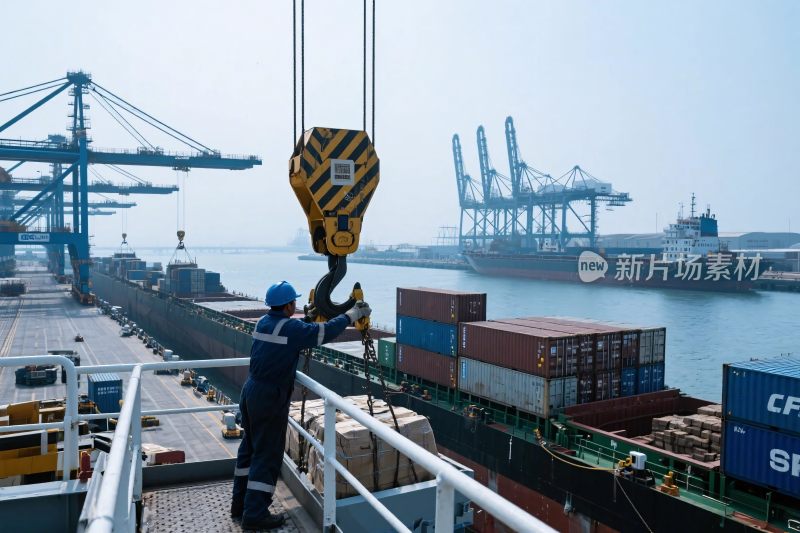 港口装卸作业场景