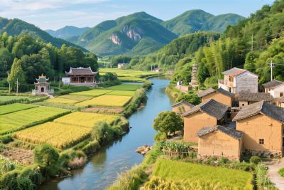 乡村山水田园风景 乡村山水田园风景