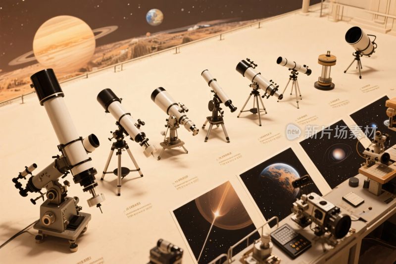 天文望远镜观测场景