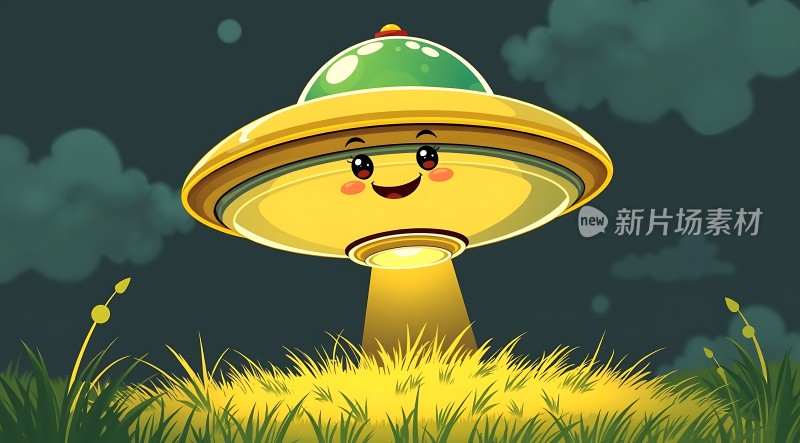 外星飞碟降临地球