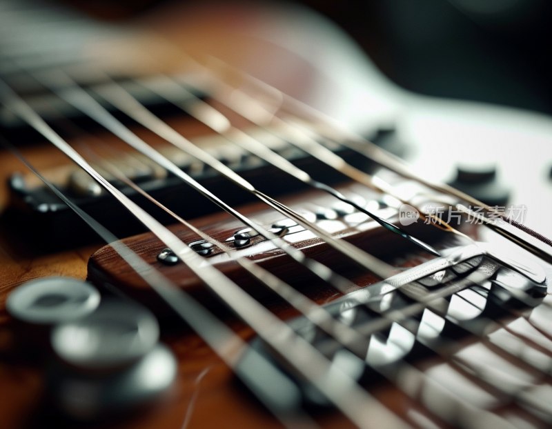 琴弦细节特写