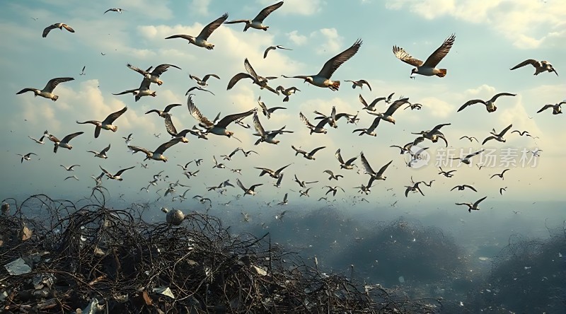 垃圾堆上的飞翔之舞