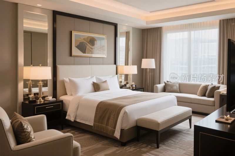 酒店客房实景图