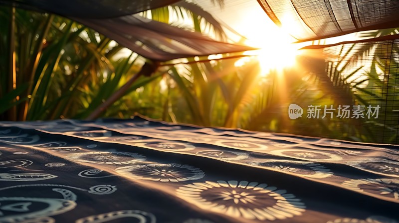 阳光下的热带风情