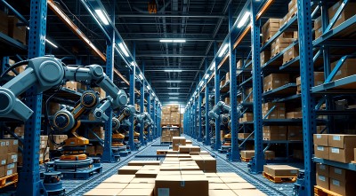 智能仓储机器人搬运货物 智能仓储机器人搬运货物