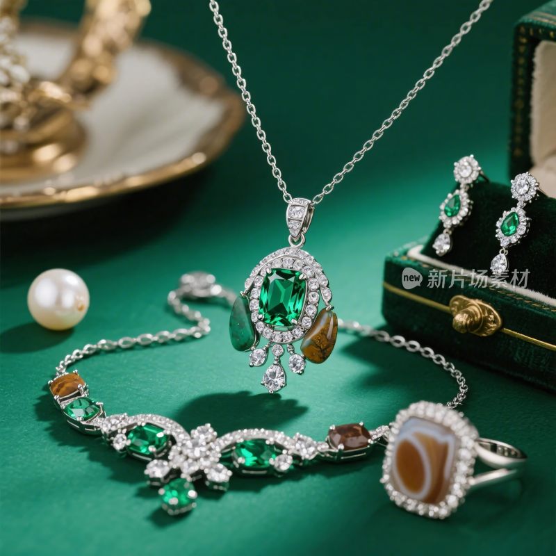 珠宝首饰展示图