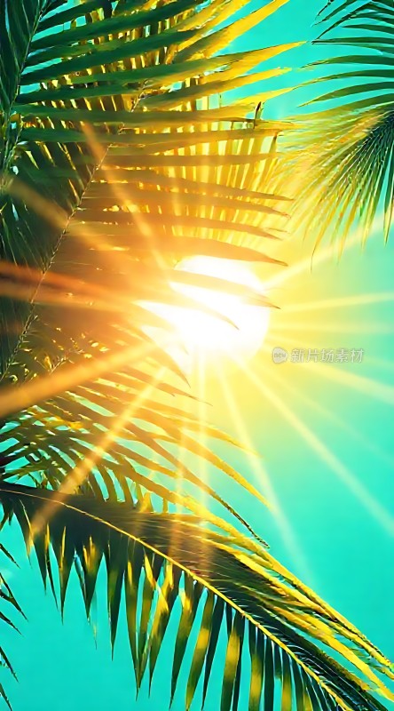 阳光下的热带风情