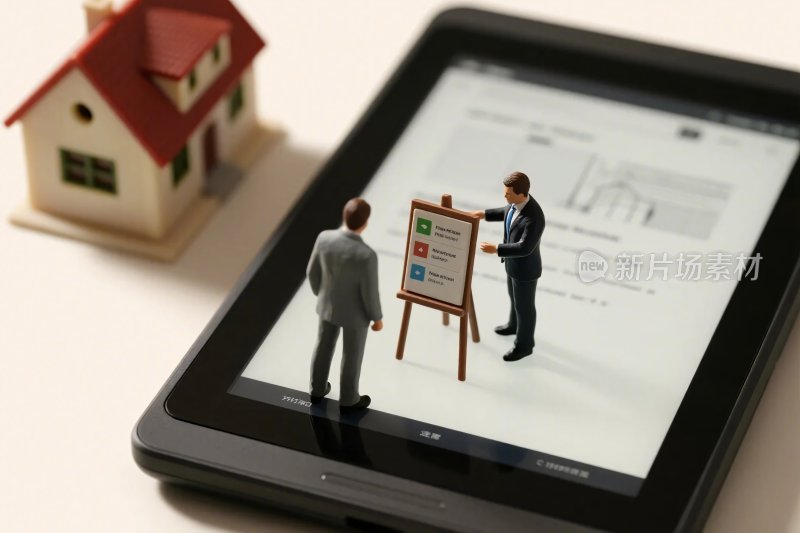 微型模型电子互动场景