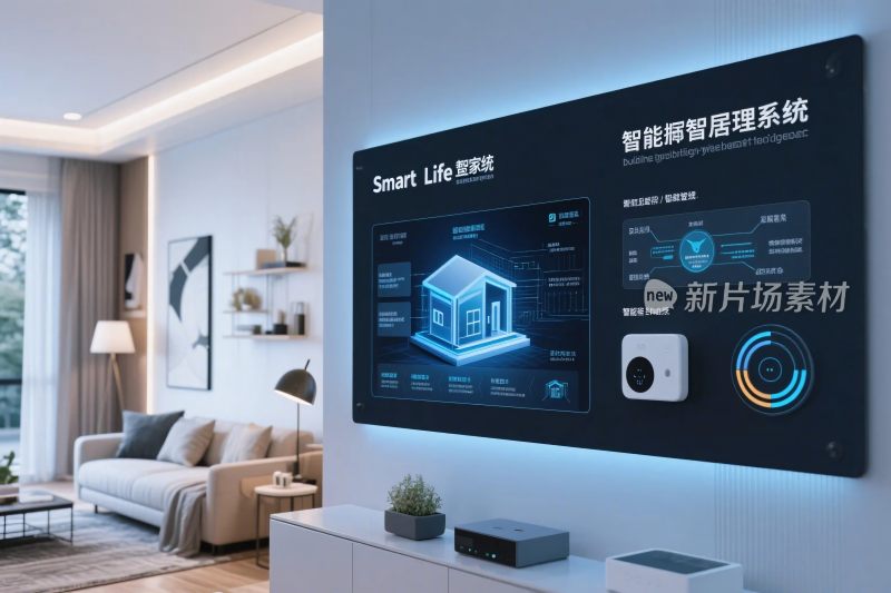 智能家居系统界面展示
