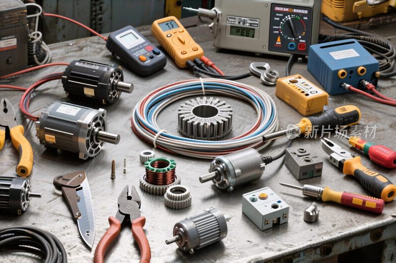 电子工具工作台场景