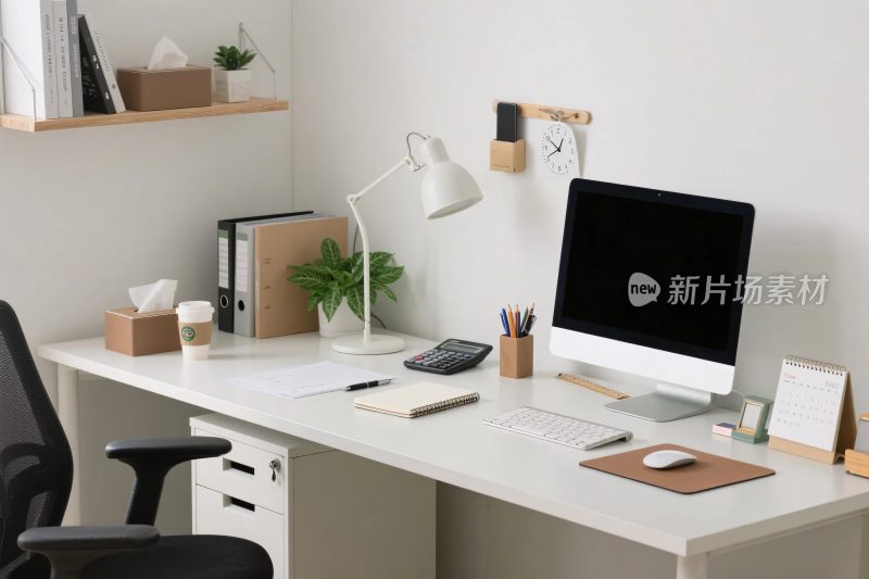 办公桌面整洁布置