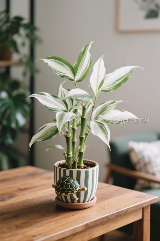 绿植盆栽室内场景