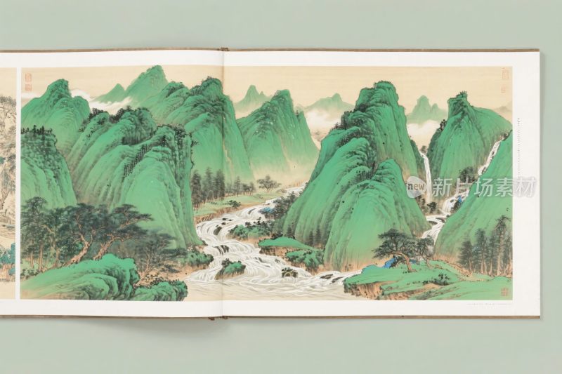 中国传统山水国画