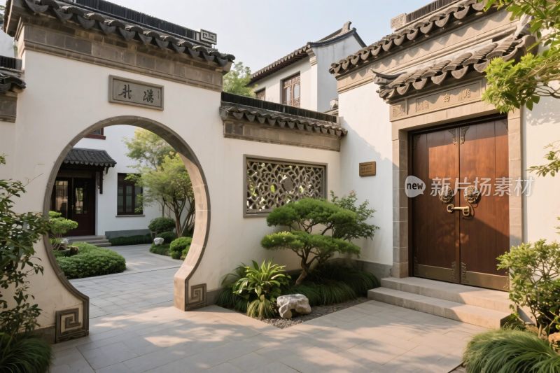 中式古建园林景观