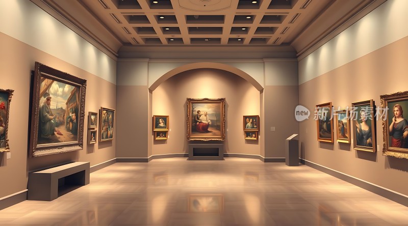 艺术殿堂经典画作尽收眼底