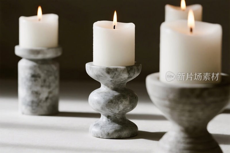 蜡烛静物光影