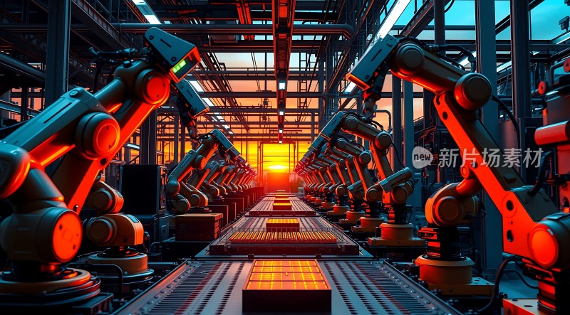 工业机器人生产线