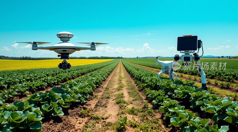 智能农业无人机与机器人协同工作