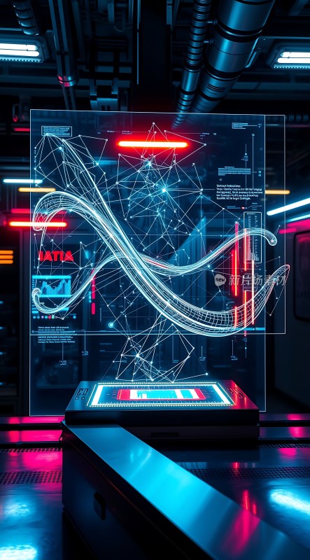 未来科技数据展示