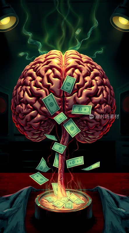 金钱之脑财富从思维中涌出