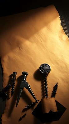 工具与皮革的艺术结合 工具与皮革的艺术结合