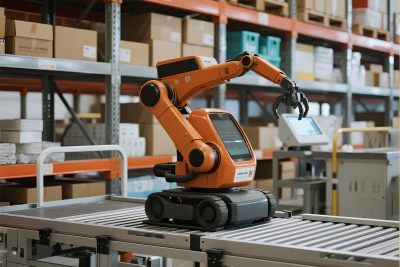 自动化仓储机器人场景