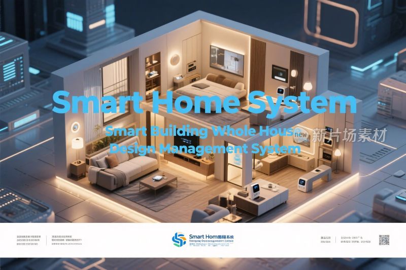 智能家居系统宣传图