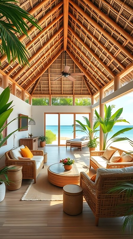 椰风海韵热带风情小屋