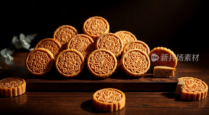 月饼盛宴传统与现代交融的美味
