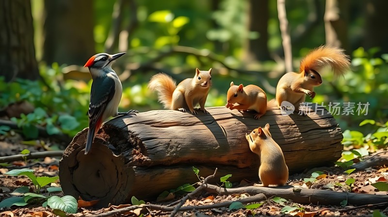 森林里的和谐共处