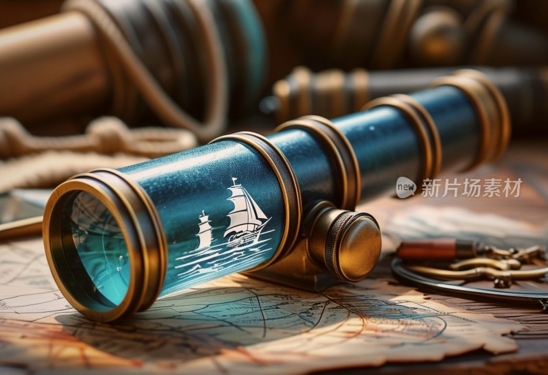 航海望远镜图标