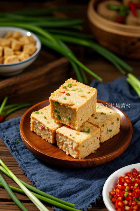 霉豆腐中国传统经典美食中式家常美味食物