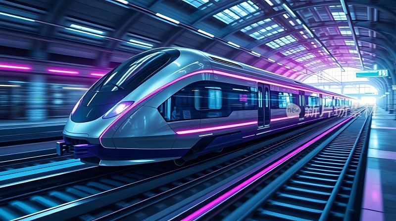 未来列车科技与速度的完美结合